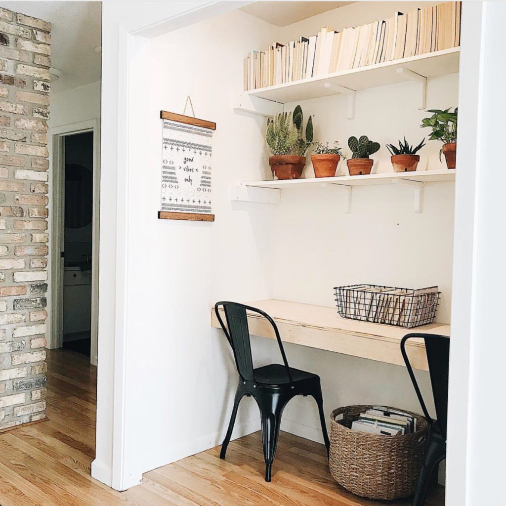 Angela Mueller Minimal Rustic Office