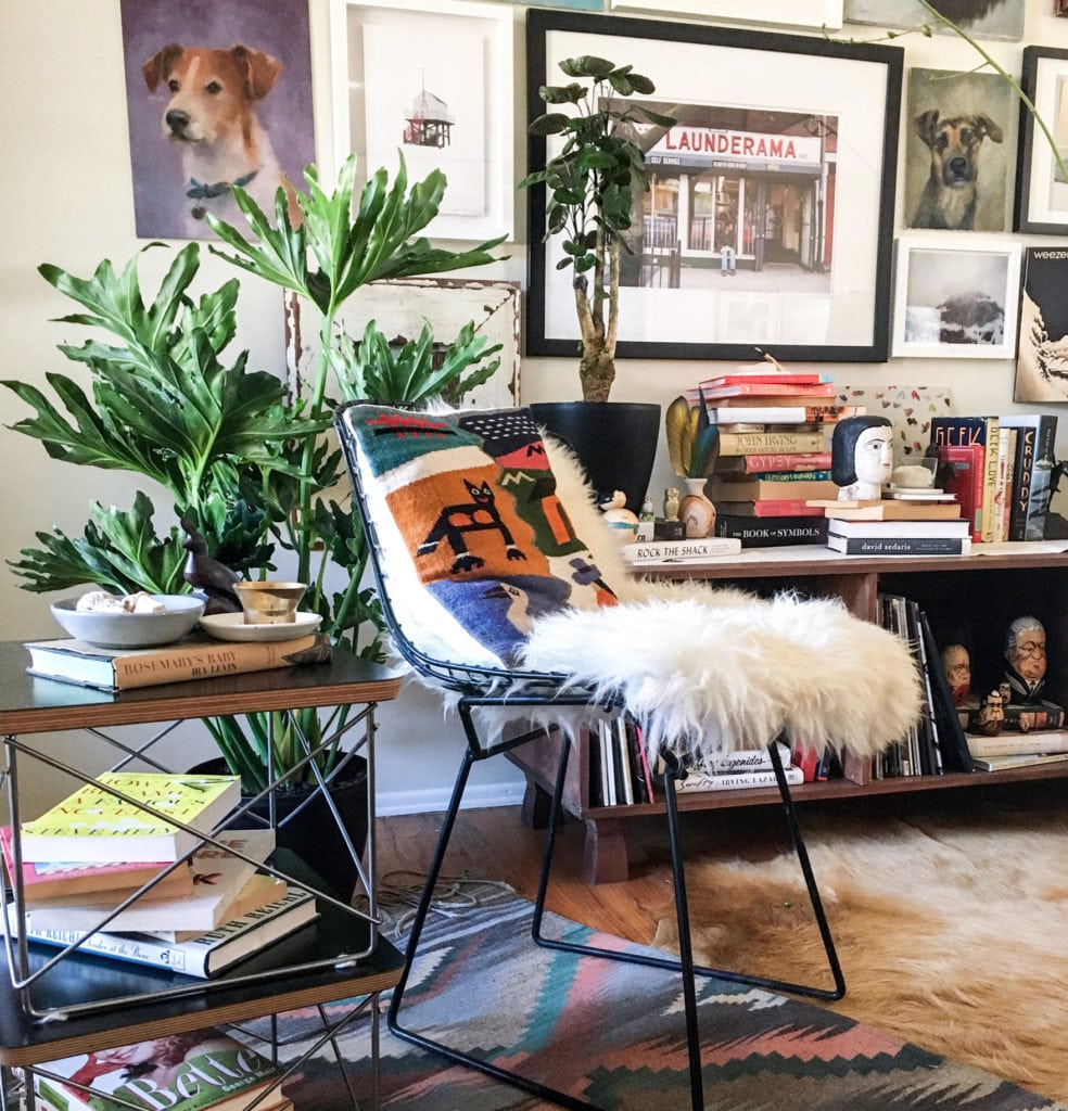 rustic decor, eclectic decor, living room decor