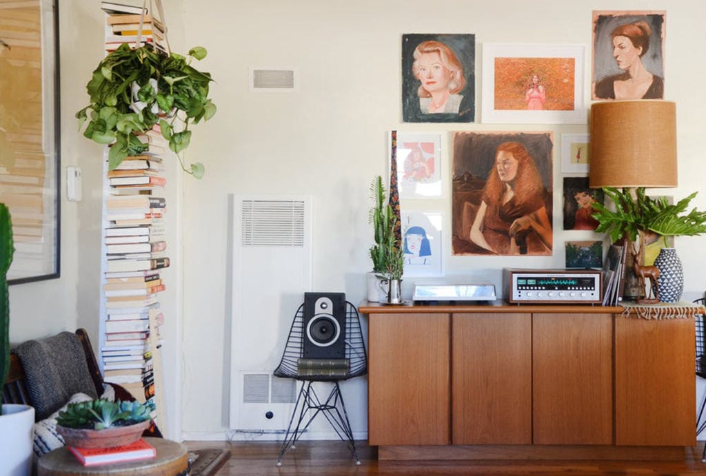 rustic decor, eclectic decor, living room decor