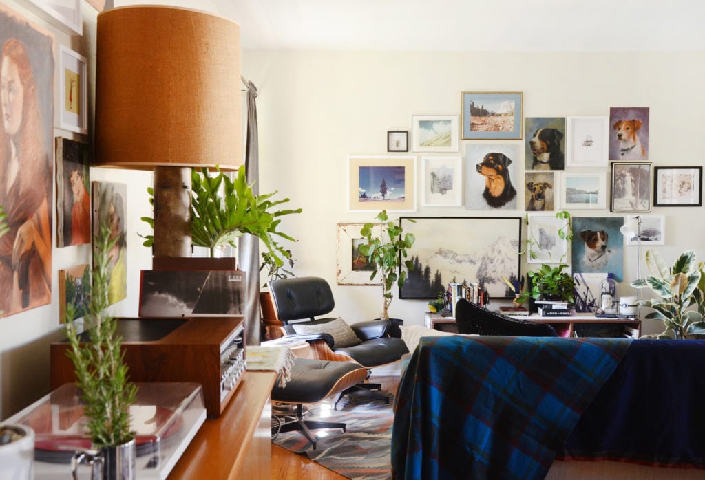 rustic decor, eclectic decor, living room decor