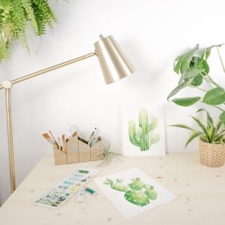Plant Life Series: An Artist’s Minimal Bohemian Apartment in Los Angeles