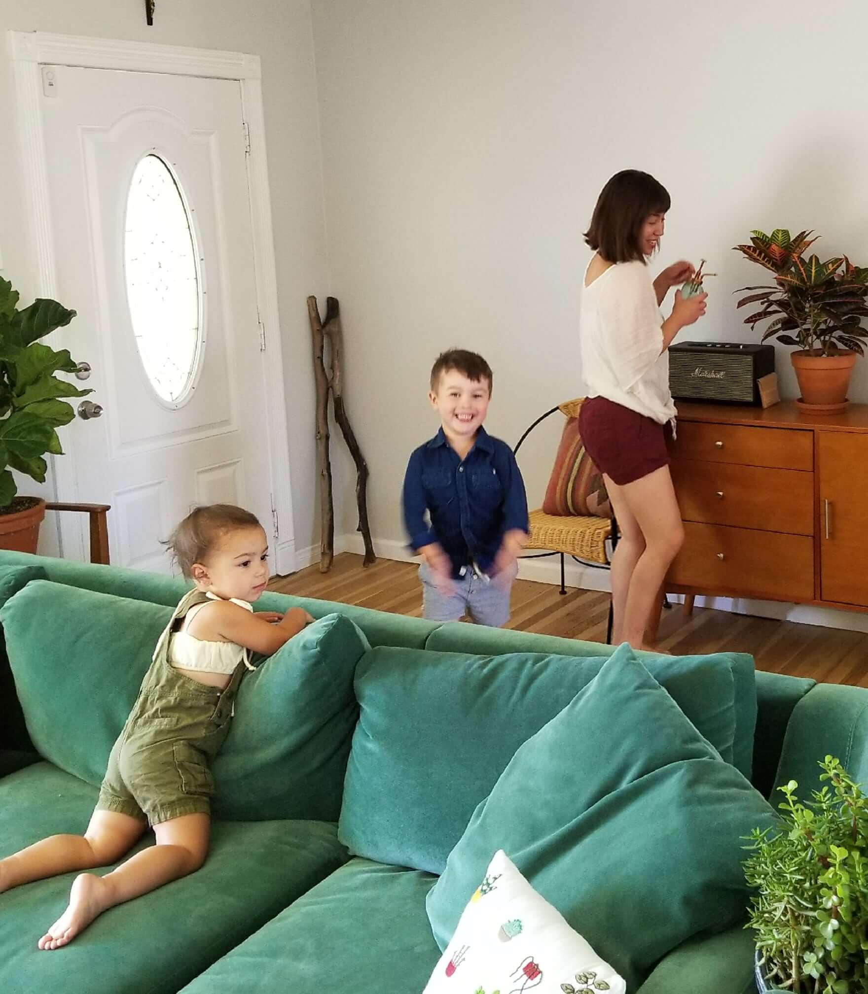 plant life series: charming mid-century california bungalow