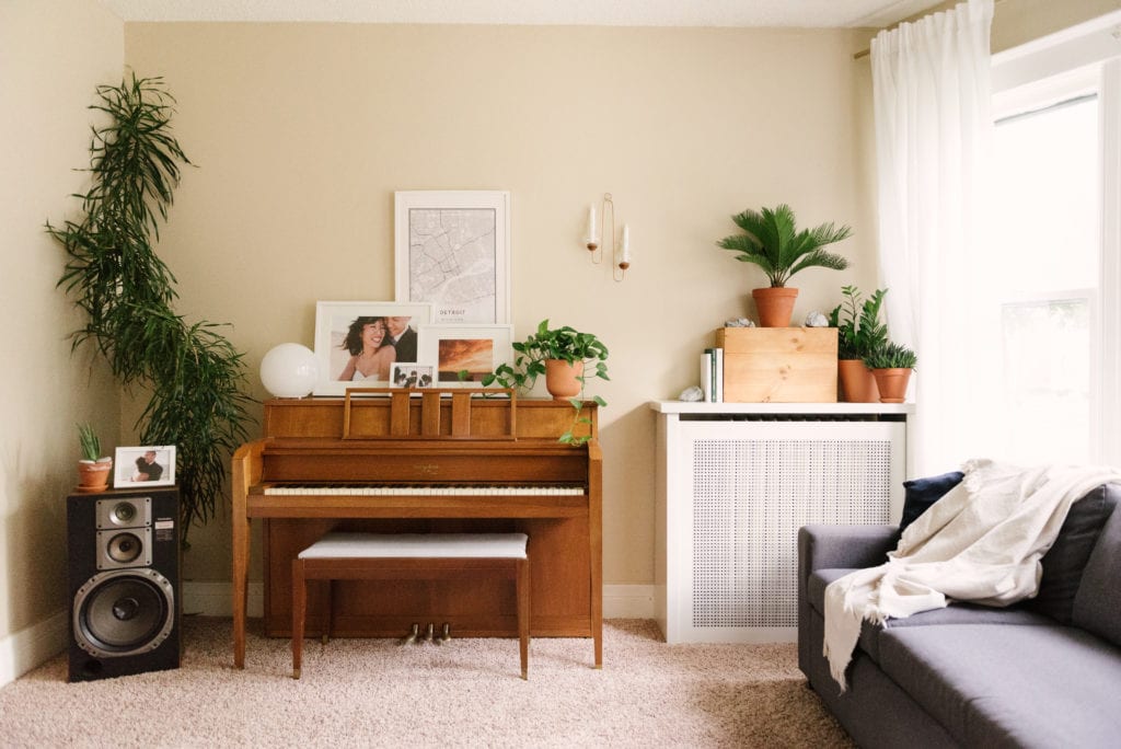 Plant Life Series: A Minimalist, Mid-Century Modern Detroit Home